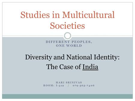presentation on diversity of india
