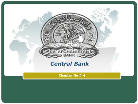 Central Bank Chapter No # 4.
