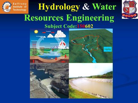 Hydrology & Water Resources Engineering