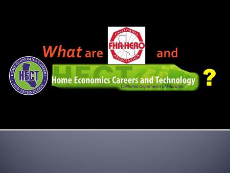?.  Home Economics Careers and Technology  California Department of Education based curriculum for courses preparing students 6-12 grade with career.