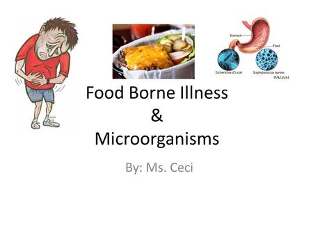 Food Borne Illness & Microorganisms