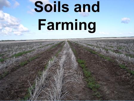 Soils and Farming. Desertification Intro Video Clip.
