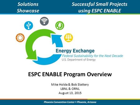 ESPC ENABLE Program Overview