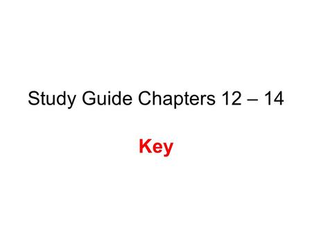 Study Guide Chapters 12 – 14 Key. 1. Define: electronegativity, dipole, dipole moment, Van der Waals Forces.