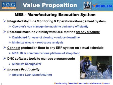 MES - Manufacturing Execution System