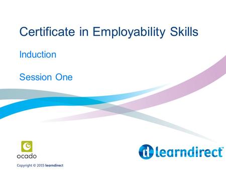 Certificate in Employability Skills