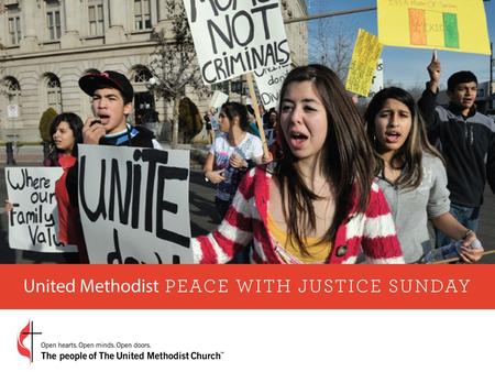 Peace with Justice Sunday calls for God’s shalom. Peace with Justice Sunday, created by the 1988 General Conference, is one of The United Methodist Church’s.
