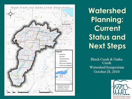 Watershed Planning: Current Status and Next Steps