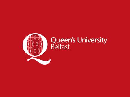 Queen’s University Belfast Crest; Coat of Arms; Emblem.