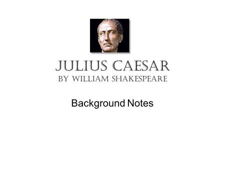 Julius Caesar by WILLIAM Shakespeare