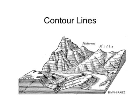 Contour Lines.