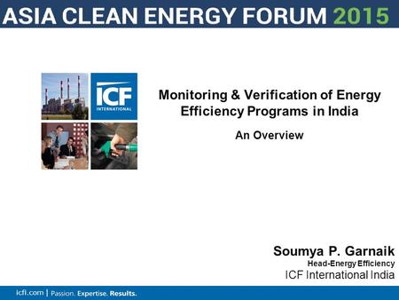 Monitoring & Verification of Energy Efficiency Programs in India