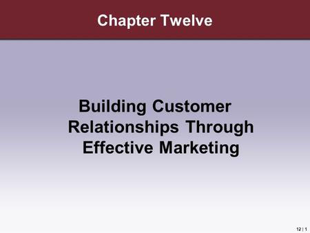 Building Customer Relationships Through Effective Marketing