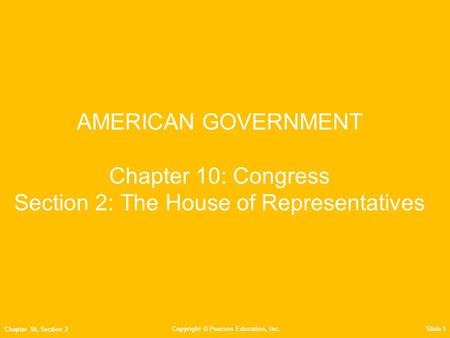 Objectives Explain how House seats are distributed and describe the length of a term in the House. Explain how House seats reapportioned among the States.