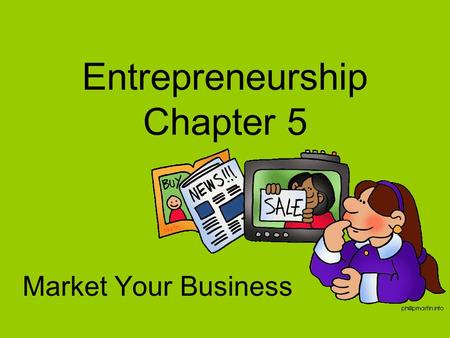 Entrepreneurship Chapter 5