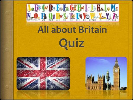 Round 1. Country What is in the maps? 1 2 3 Round 1. Country Is Great Britain the same as Britain? The (1) is a geographical term which includes two.