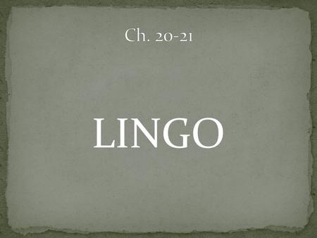 LINGO. all of the individuals of one species occupying a particular area.