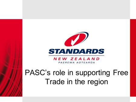 PASC’s role in supporting Free Trade in the region.