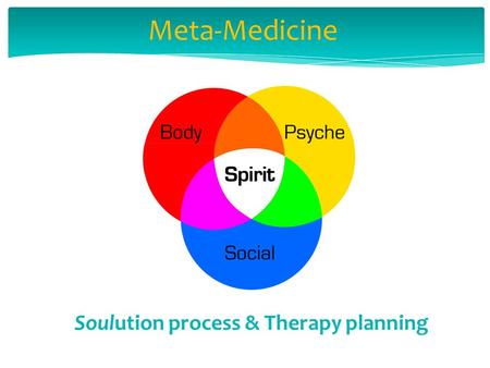 Meta-Medicine Soulution process & Therapy planning.
