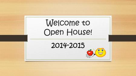 Welcome to Open House! 2014-2015. Ms. Sonia Paradelo I have been teaching at Miami-Dade County Public Schools for 10 years. Experience in Kinder, 2 nd.