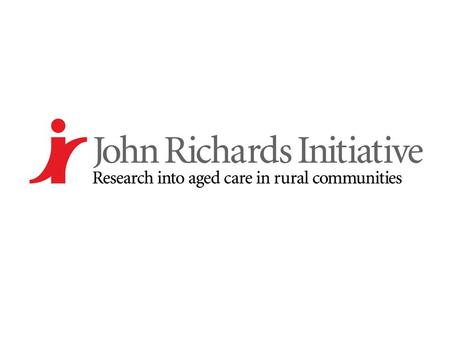Building social capacity for older people through ICTs Jeni Warburton John Richards Research Initiative La Trobe University Australia.