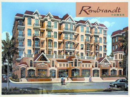 Rembrandt Tower - Mixed commercial (ground floor) and residential tower - Proximity to the Commercial Center, featuring retail outlets and establishments.