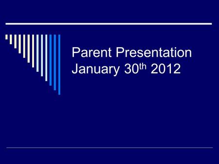 Parent Presentation January 30 th 2012. Transition Year Curriculum Based on 2011/2012  Core Subjects  Option Subjects  Activities  Work Experience.