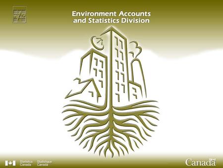 2 Natural Capital Accounting and Sustainable Development Robert Smith Statistics Canada International Workshop on Ecosystem and Natural Capital Accounting.