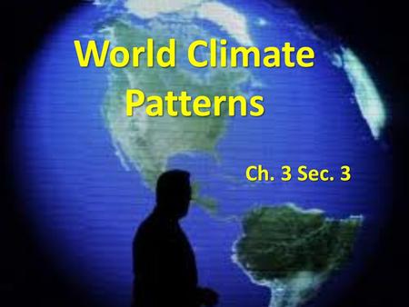 World Climate Patterns