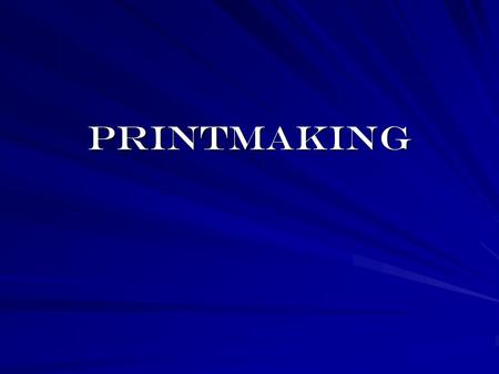 Printmaking. The history of the relief print is the history of people’s desire to communicate information, first through symbols and later through images.