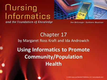 Chapter 17 by Margaret Ross Kraft and Ida Androwich