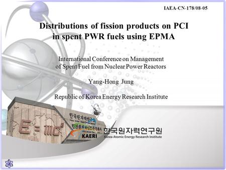Distributions of fission products on PCI in spent PWR fuels using EPMA
