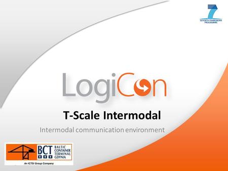 Your Logo T-Scale Intermodal Intermodal communication environment.