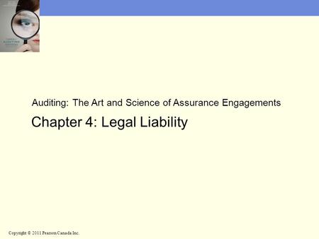 Chapter 4: Legal Liability