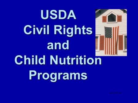 USDA Civil Rights and Child Nutrition Programs. Child Nutrition Program Civil Rights Understanding Civil Rights And Civil Rights Training In 10 Easy Steps!