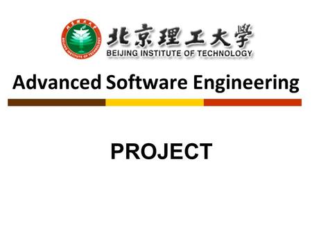 Advanced Software Engineering PROJECT. 1. MapReduce Join (2 students)  Focused on performance analysis on different implementation of join processors.