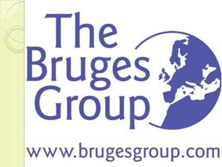 Presentation to The Bruges Group April 2013 Net Migration to the UK on an entirely new scale…