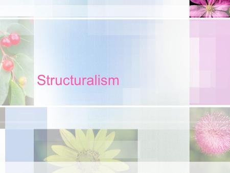 Structuralism. Emile Durkheim Emile Durkheim (1858-1917). Considered one of the founding sociologists and the founder of structuralism and functionalism.