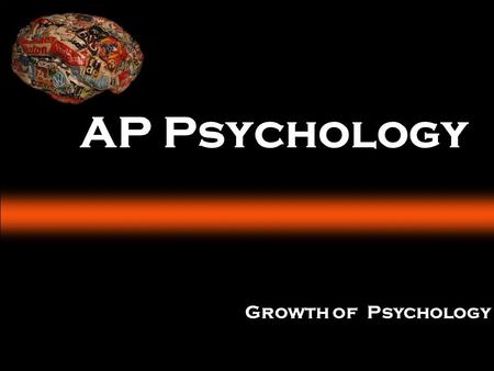 AP Psychology Growth of Psychology.  Psych Immersions? (Connections to something else in psychology, another text, or your world.)  Critical questions.