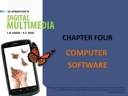 CHAPTER FOUR COMPUTER SOFTWARE.
