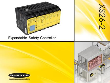 XS26-2 Expandable Safety Controller.
