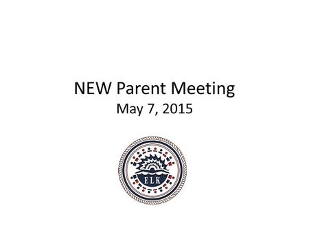 NEW Parent Meeting May 7, 2015. Who are we? Our mission – Our mission is to use the sport of swimming to build character, leadership & discipline into.