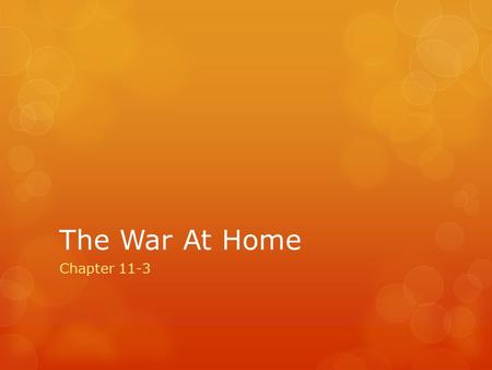 The War At Home Chapter 11-3.