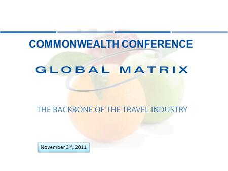 COMMONWEALTH CONFERENCE November 3 rd, 2011. Cloud Computing Are you operating in the cloud? What is it? How long has it been around?