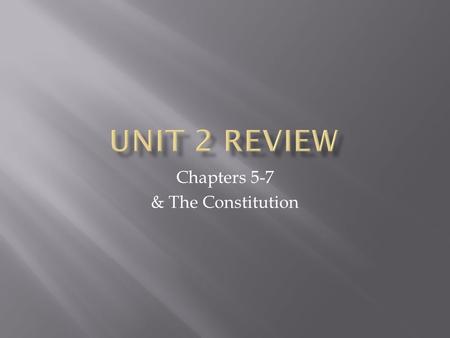 Chapters 5-7 & The Constitution.  Fort Duquesne  Albany Plan of Union  Invite the Iroquois  What it does  Organize armies  Collect taxes  Rejected.