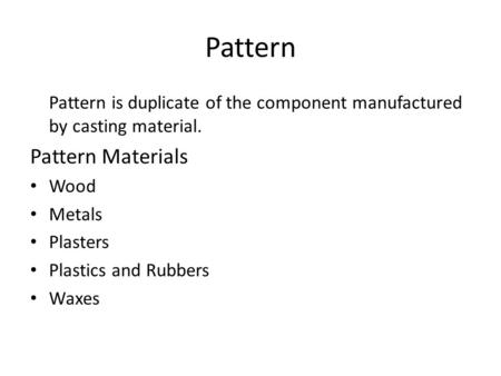 Pattern Pattern Materials