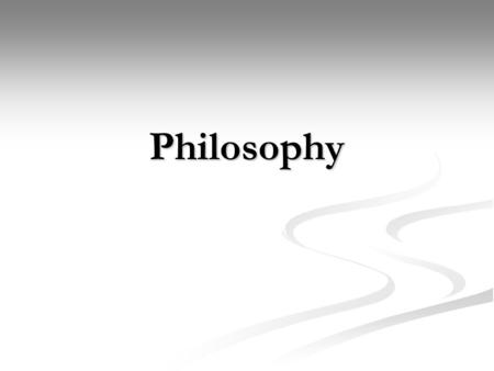 Philosophy. Major Philosophers George Berkley(1685-1753) George Berkley(1685-1753) Everything is dependant on the mind Everything is dependant on the.