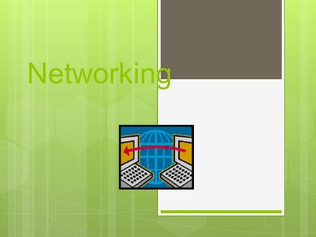 Networking LAN (Local Area Network)  A network is a collection of computers that communicate with each other through a shared network medium.  LANs.