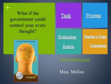 + Feed Webquest Miss. McGee What if the government could control your every thought?