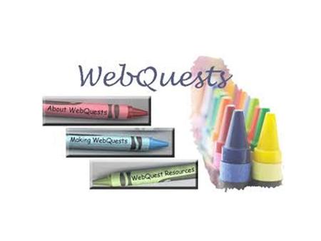 Creating WebQuests is as simple as creating a document with hyperlinks! Webquests can be created in Word, Powerpoint, and even Excel! The critical attributes.